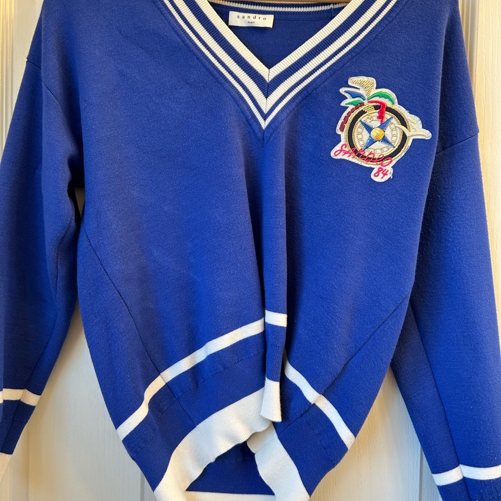 Sandro v neck sweater